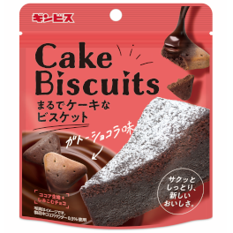 CAKE-LIKE BISCUIT GATEAU CHOCOLAT FLAVOR STAND POUCH